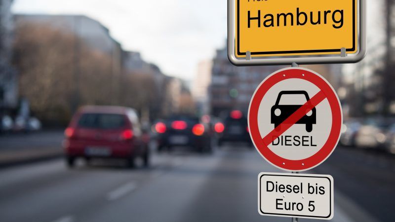 Германия запрещает дизельные автомобили