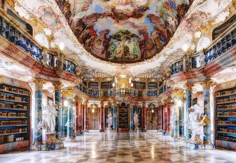 Самые красивые библиотеки мира: монастыри Виблинген и Шуссенрид