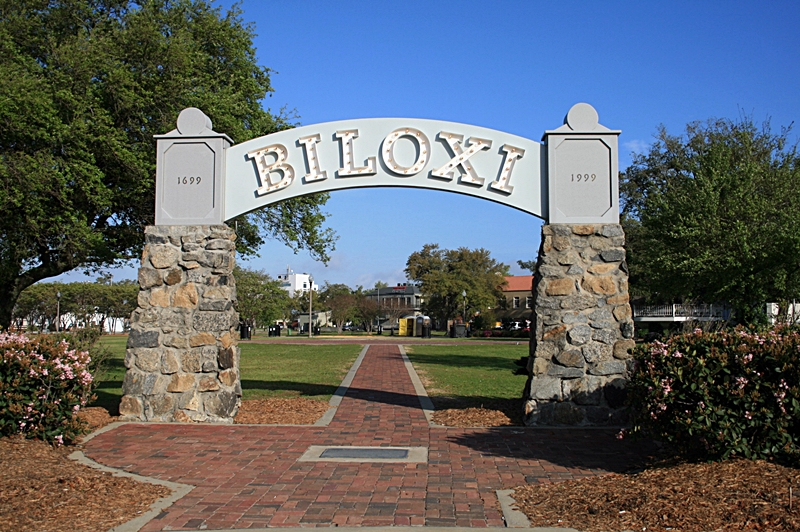 Один из старейших южных городов - Билокси, Миссисипи, был основан в 1699 году