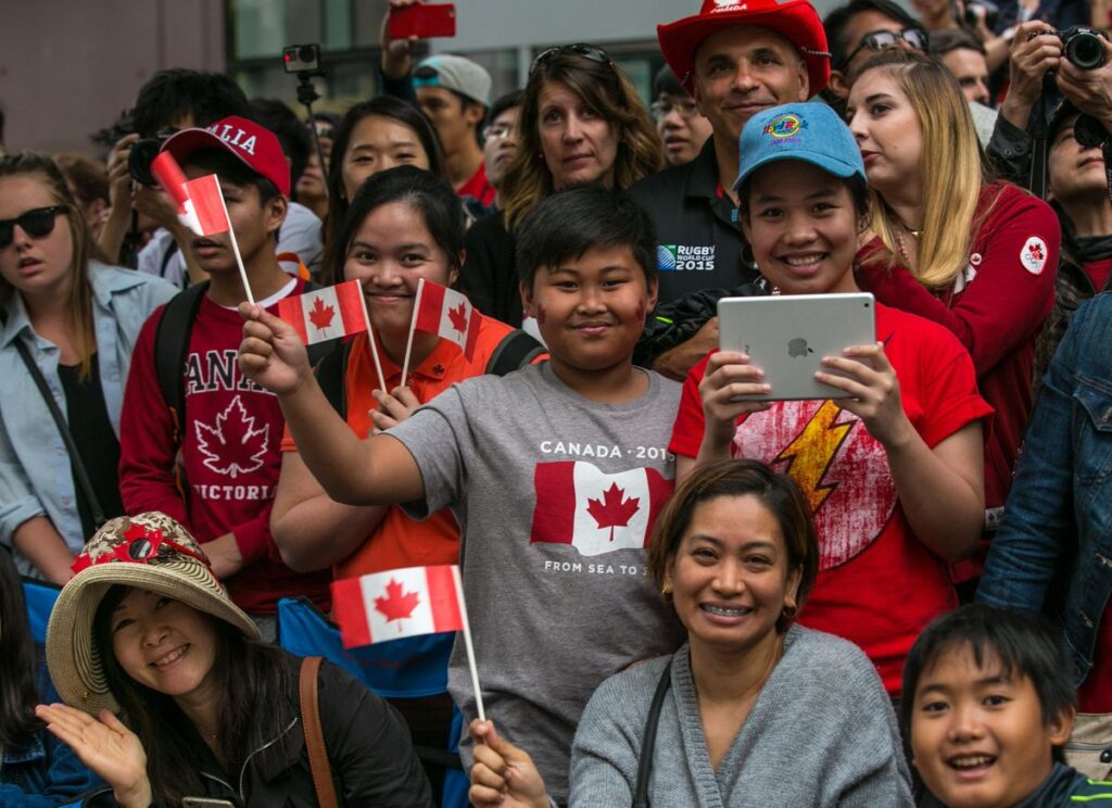 С 1867 года Канада приняла более 19,5 млн иммигрантов