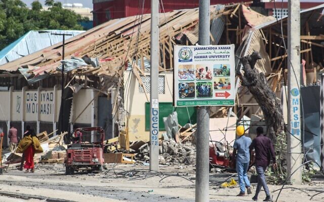 Могадишо до сих пор лежит в руинах