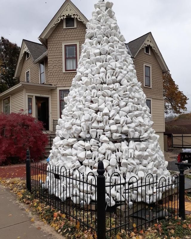 Рождественская елка из зубов: Нортвилл, Мичиган