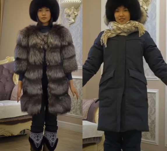 Одежда якутских женщин