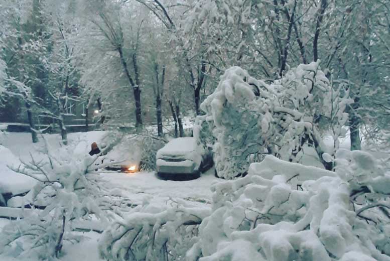 Самые снежные города России с населением более 1 млн