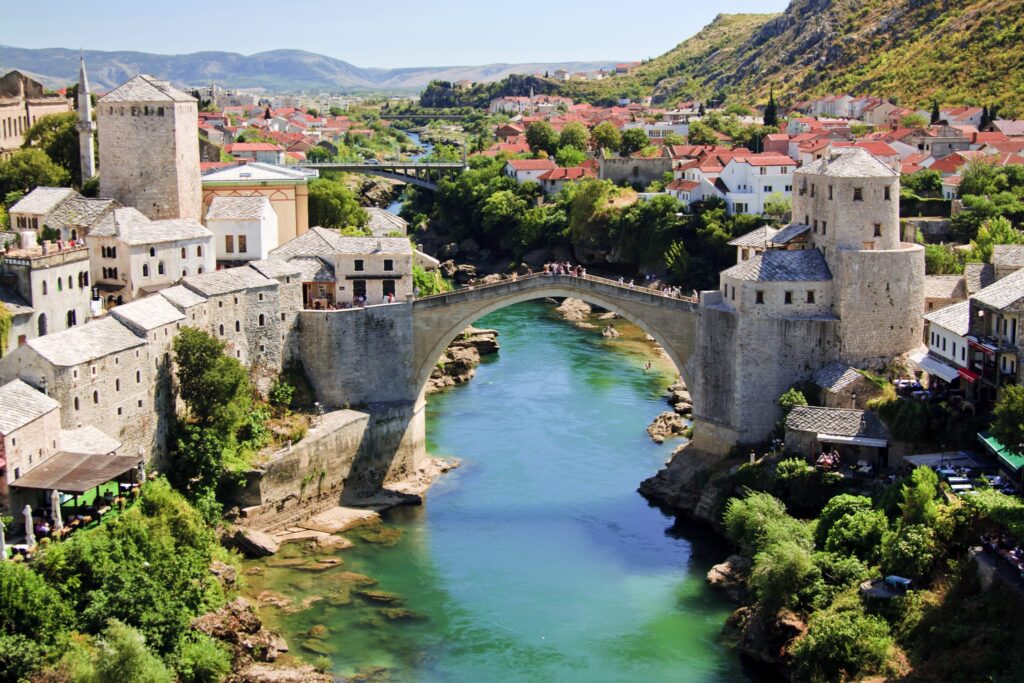 Город Мостар считается неформальным центром исторической области Герцеговина