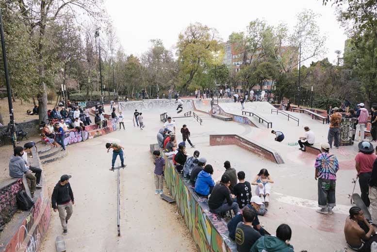 Мехико — рай для скейтбордистов
