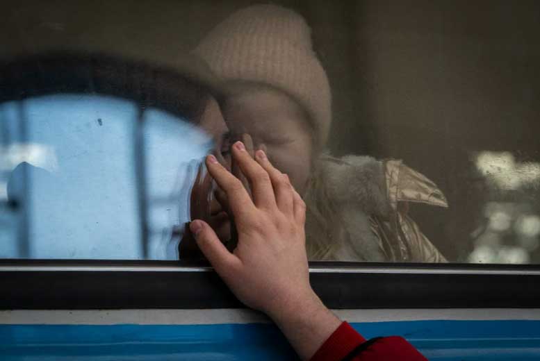24 февраля в Украине начались болезненные прощания
