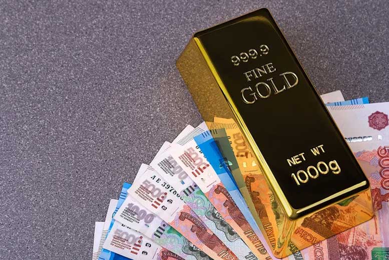 Обсуждается вопрос о привязке рубля к цене золота