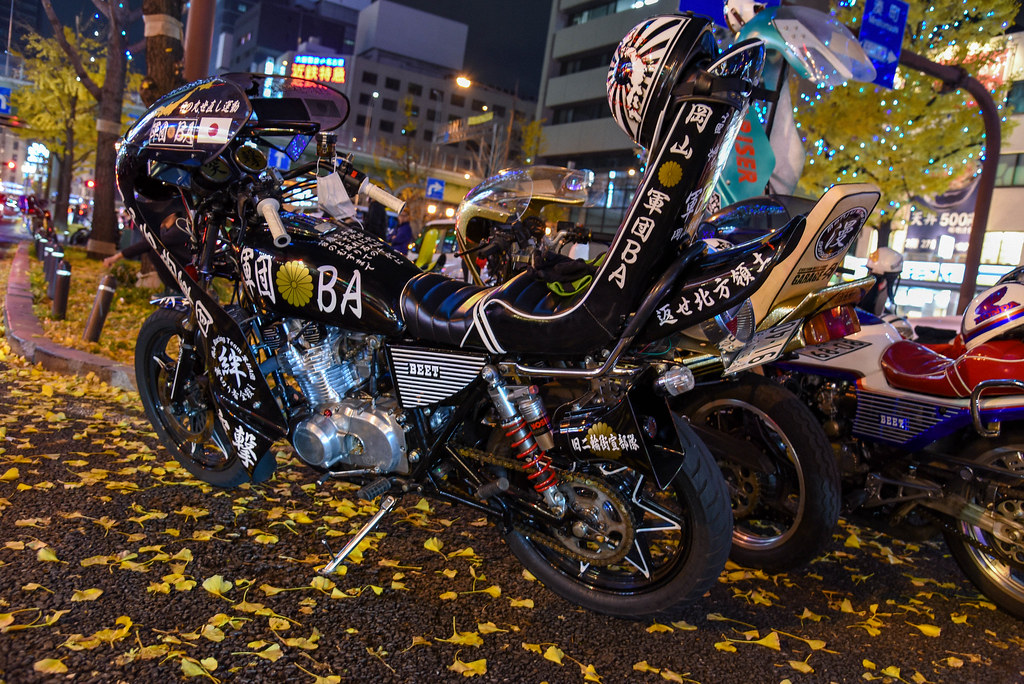 Субкультура босодзоку началась с мотоциклов