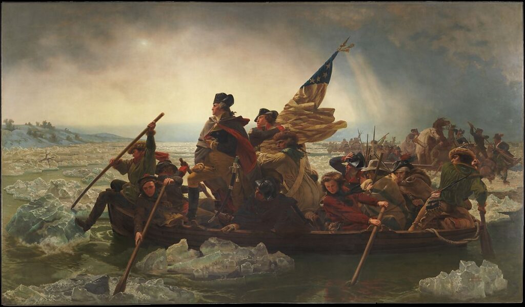 Переправа армии Джорджа Вашингтона через реку Делавэр
