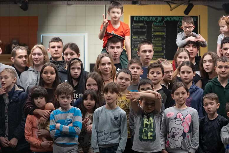 Украинские дети уже получили поддержку