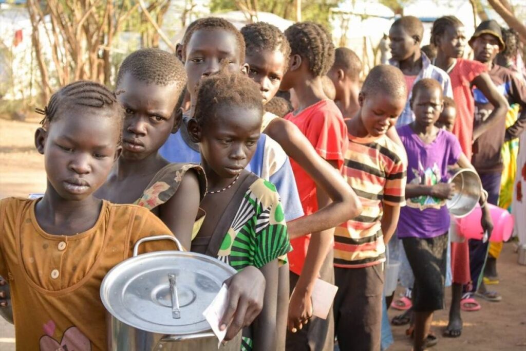 В Южном Судане из-за нехватки еды люди умирают от голода