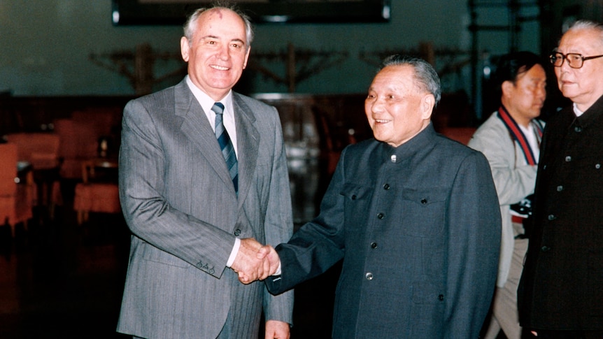 Горбачев в Китае
