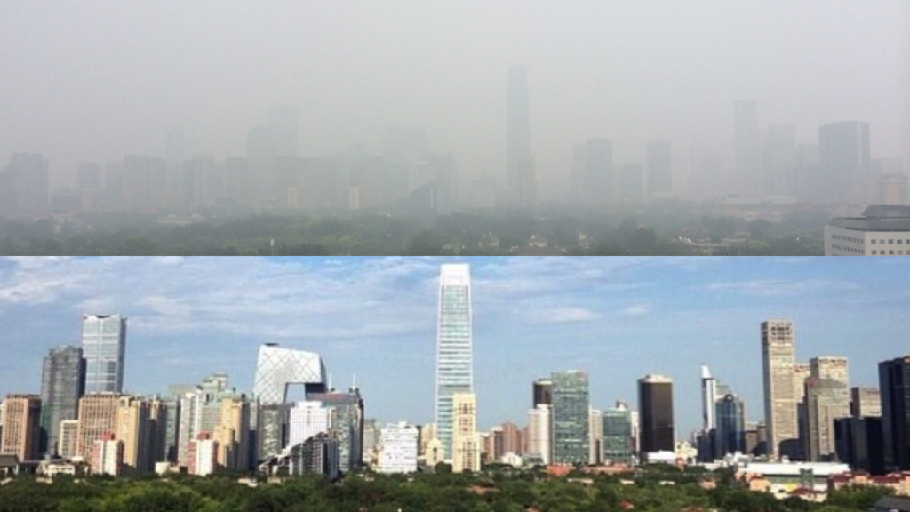 В рамках национального плана Пекин должен был снизить уровень загрязнения на 25%