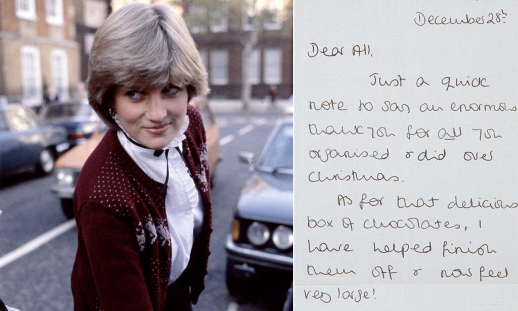 Она всегда писала благодарственные открытки