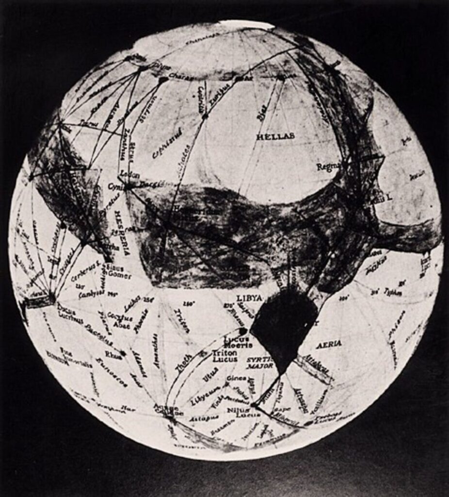 "Марс и его каналы", Персиваль Лоуэлл (1906)