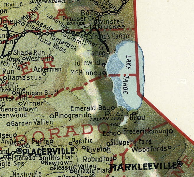 10 удивительных фактов об озере Тахо