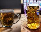 5 красивых стеклянных пивных кружек