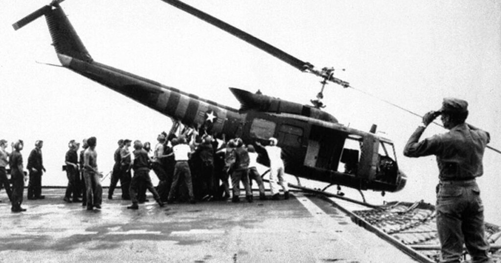 Сайгон сдался коммунистическим войскам в 1975 году
