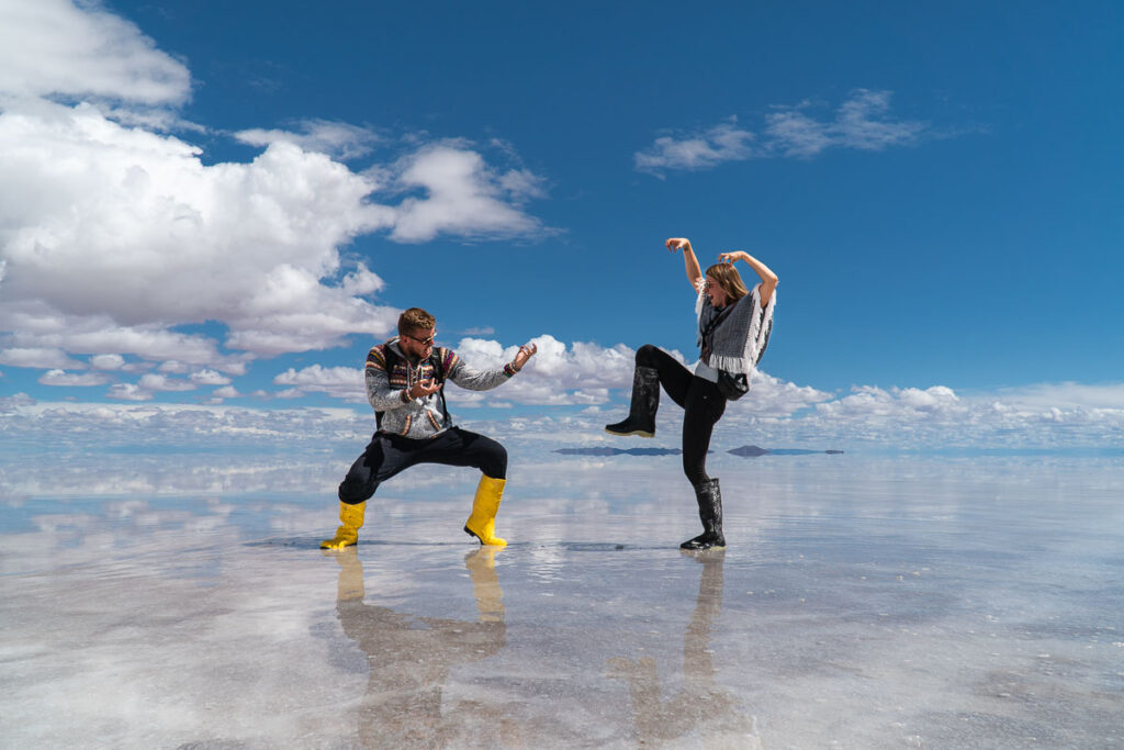 Самая большая в мире соляная равнина: Уюни, Боливия