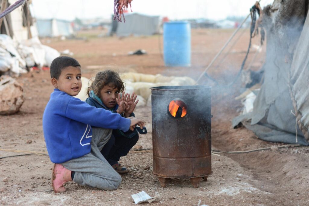 Сирийские детей не ходят в школу
