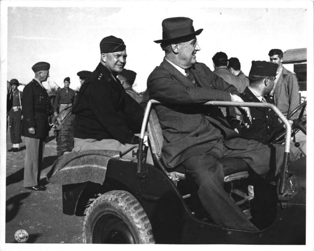 Рузвельт в Италии, 1943 год