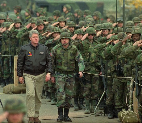 Клинтон в Боснии и Герцеговине, 1996 год