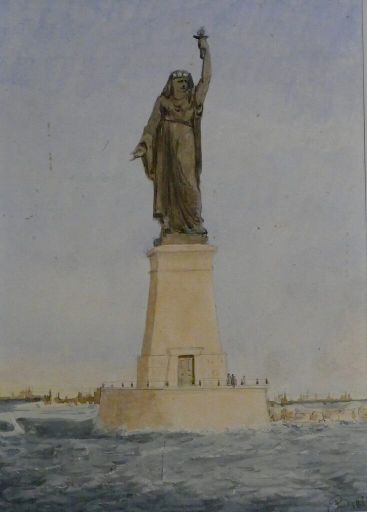 Фредерик Август Бартольди едва не изготовил эту статую для Египта