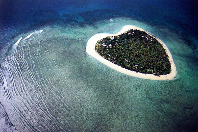 Таваруа - остров в форме сердца