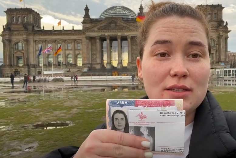 Как получить визу США через Германию?