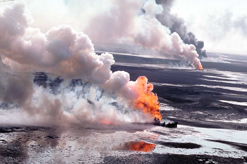 Разлив нефти в водах Персидского залива в 1991 году