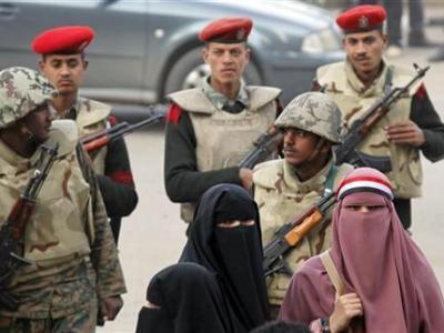 В Египте женщины не служат в армии