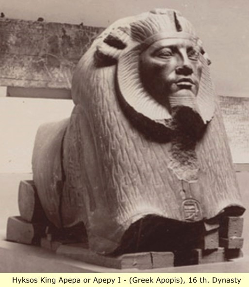 Гиксосы в определенной степени переняли египетскую культуру