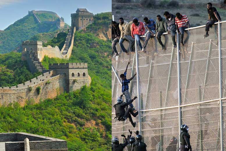 12 самых впечатляющих пограничных стен
