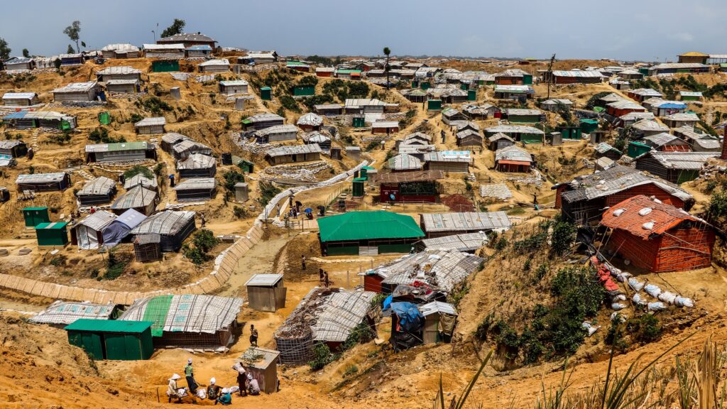 Где рохинджа ищут убежище?
