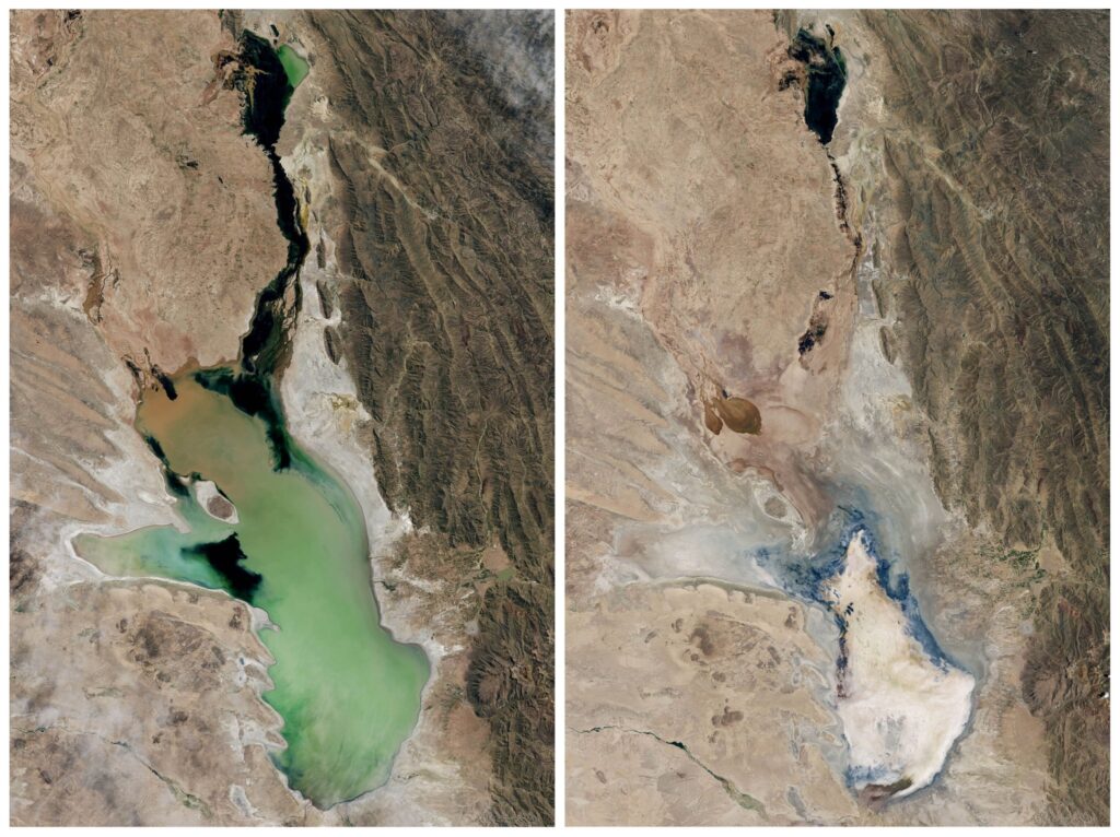Озеро Поопо в Боливии испарилось из-за изменения климата