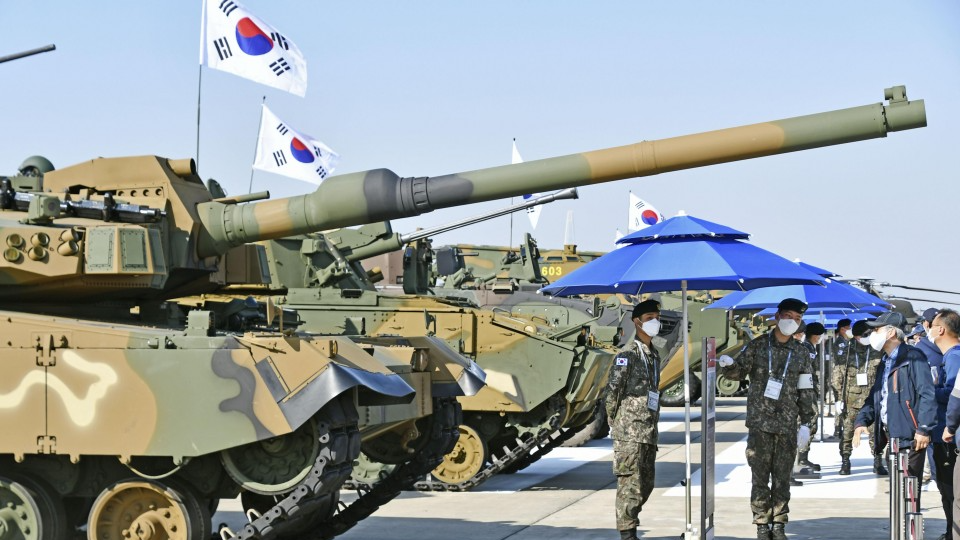 Экспорт оборонной продукции Южной Кореи резко возрос