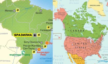 10 самых больших стран мира в 2023 году