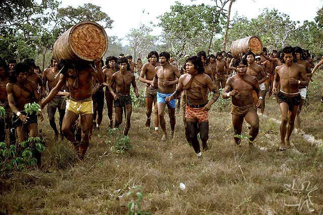 Бразильские племена используют различные методы увеличения полового члена