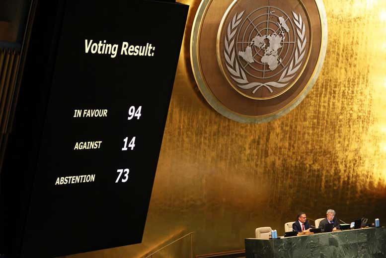 Как проголосовали страны по резолюции ООН относительно Украины?