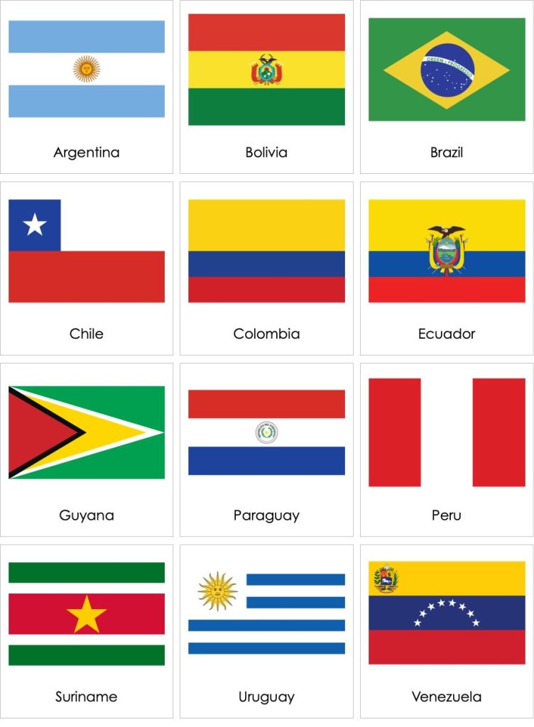 Список стран Южной Америки