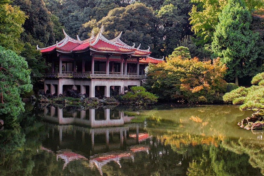 Национальный сад Синдзюку-Гёэн