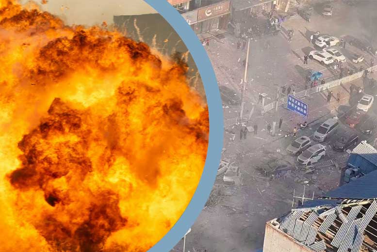 Взрыв в ресторане жареной курицы в Китае: есть погибшие и раненые
