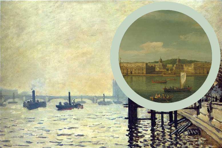 9 картин с изображением реки Темзы