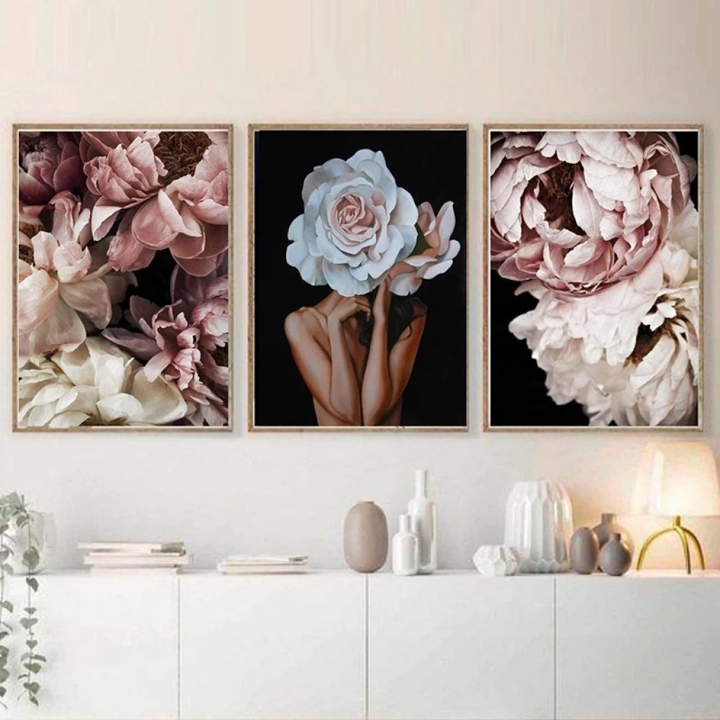 Картины с цветочной темой