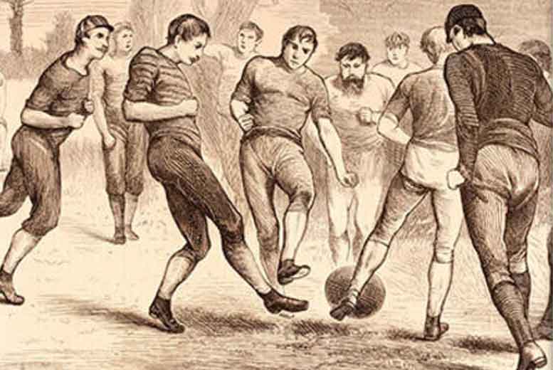 Кто и когда изобрел футбол в Англии?