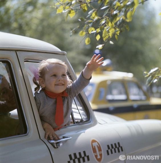 Лето в СССР: Редкие фото Москвы