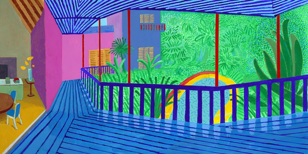 15 самых известных картин Дэвида Хокни