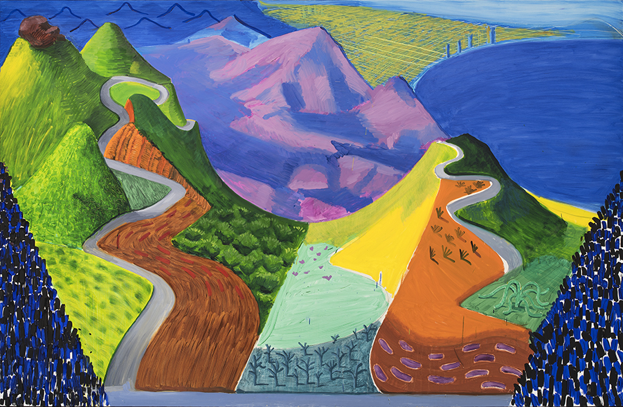 15 самых известных картин Дэвида Хокни