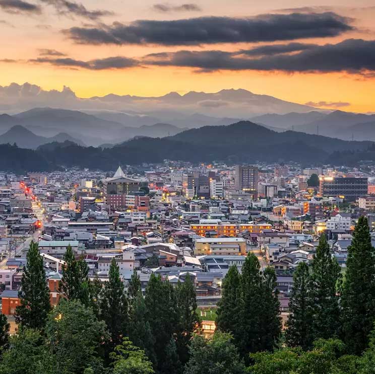 ТОП-10 живописных городов в горах Японии